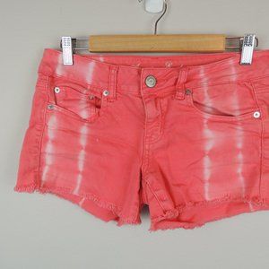 American Eagle womens stretch tye dyed  shorts 8